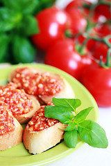 Image showing bruschetta