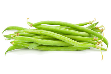 Image showing green beans pile