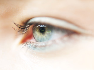 Image showing Eye macro