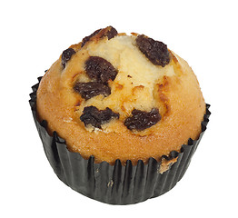 Image showing Raisin muffin