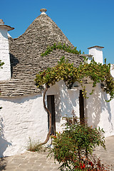 Image showing Trulli of Alberobello in Apulia