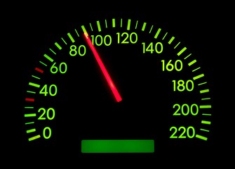 Image showing Speedometer