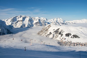 Image showing Ski resort