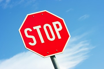 Image showing Stop sign