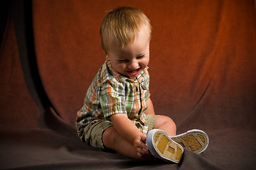 Image showing Cute Baby Boy