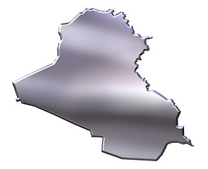 Image showing Iraq 3D Silver Map