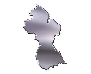 Image showing Guyana 3D Silver Map