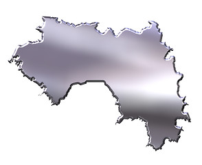 Image showing Guinea 3D Silver Map