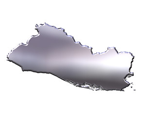 Image showing El Salvador 3D Silver Map