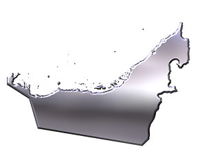 Image showing UAE 3D Silver Map