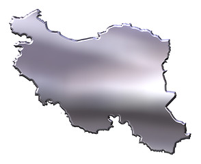 Image showing Iran 3D Silver Map