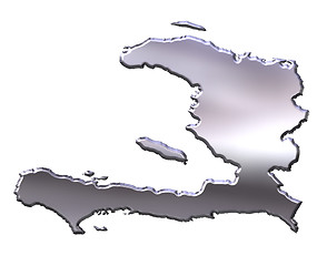 Image showing Haiti 3D Silver Map
