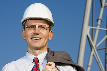 Image showing Smiling engineer