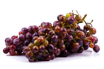 Image showing Grapes isolated on white background