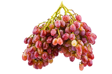 Image showing Grapes isolated on white background