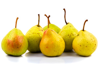 Image showing Pears isolated on white background