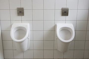 Image showing Urinals