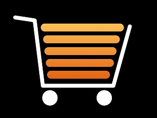 Image showing Shopping Cart White