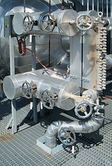 Image showing Industrial valves