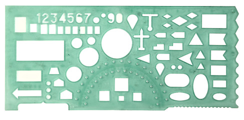 Image showing plastic ruler