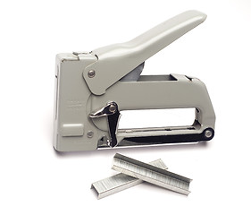 Image showing staple gun with staples