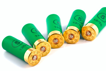 Image showing Hunting cartridges for shotgun 12 caliber