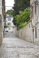 Image showing Alley Istria Croatia