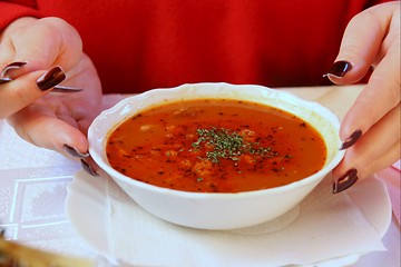 Image showing Soup