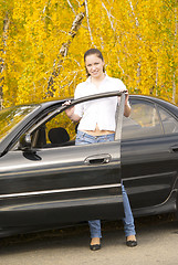 Image showing auto lady