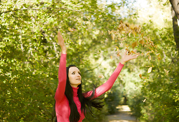 Image showing happy woman