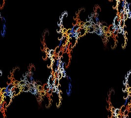 Image showing Seamless Background Fractal