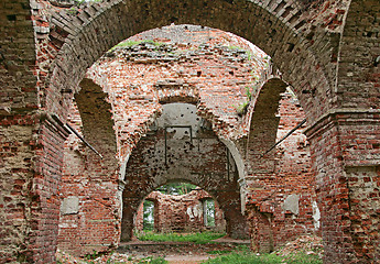 Image showing Ruins of a church