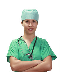 Image showing Confident Female Doctor