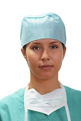 Image showing Portrait of a female nurse