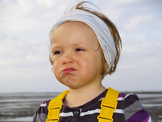 Image showing little girl portrait