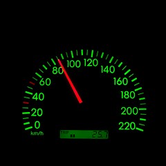 Image showing Speedometer