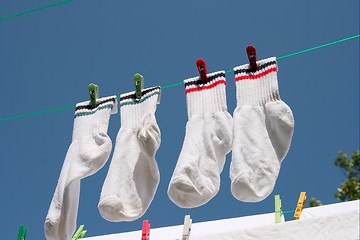 Image showing Clothesline