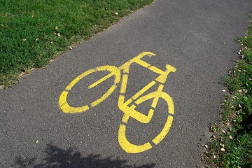 Image showing Bicycle Road