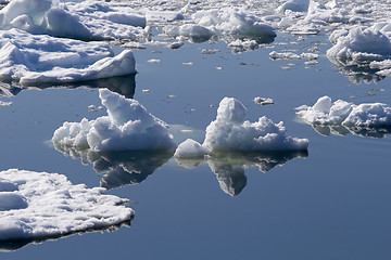 Image showing Ice and reflections