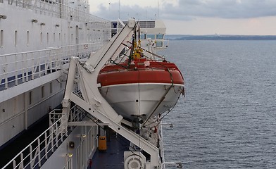 Image showing On the ferry