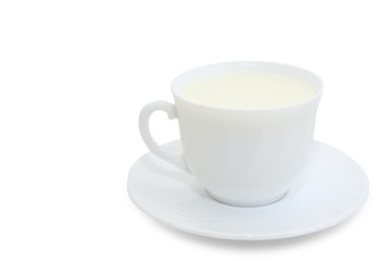 Image showing Mug with milk number two