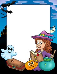 Image showing Halloween frame 4