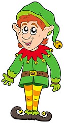 Image showing Cute Christmas elf