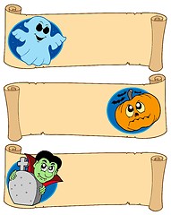 Image showing Halloween banners collection 4