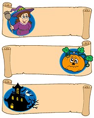 Image showing Halloween banners collection 5