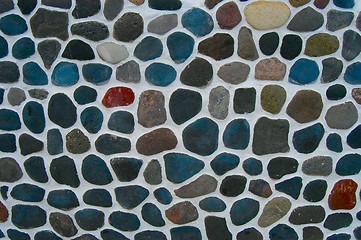 Image showing Texture : cobbled paving