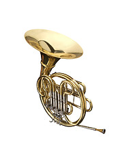 Image showing French horn