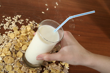 Image showing Corn flakes