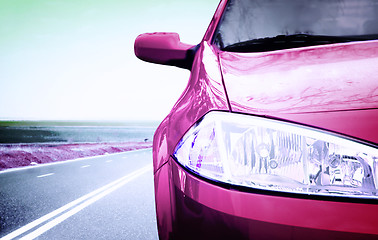 Image showing Car on the road.