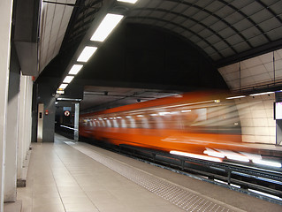 Image showing Subway train